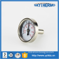 low price hot water pipe small round dial bimetal thermometer water heater